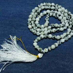 Unique Blackish Hakik Mala Abhimantrit & Certified 6 mm 108 Bead - Image 3
