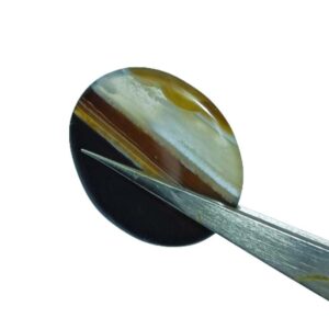 Abhimantrit Sulemani Hakik (Agate) Stone & Lab Certified 38 Carat - Image 4