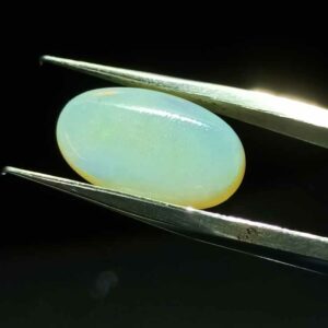 Abhimantrit Fire Opal Stone, Origin Tested - 5.25 Carat Certified - Image 1