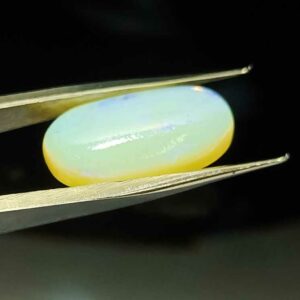 Abhimantrit Fire Opal Stone, Origin Tested - 8.25 Carat Certified - Image 4