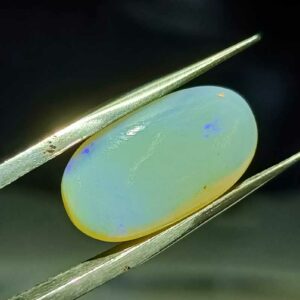 Abhimantrit Fire Opal Stone, Origin Tested - 8.25 Carat Certified - Image 2
