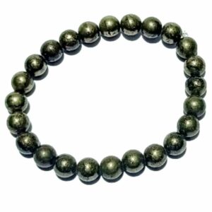 Mantrit (Energized) Unpolished Pyrite Bracelet Certified – Stylish & Unique - Image 2