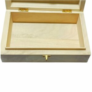 Mantrit (Energized) Shriparni Wooden Wealth Money Box Vastu Cash Box 5.5 x 8.5 Inch - Image 2