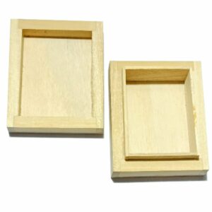 Mantrit (Energized) Shriparni Wooden Wealth Money Box Vastu Cash Box 4x4 Inch - Image 4