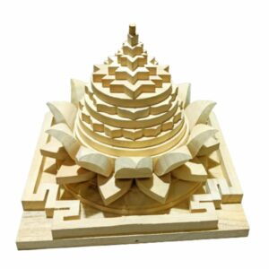 Mantrit (Energized) Shriparni Lotus ShreeYantra Handcrafted Energized 4x4 Inch - Image 5