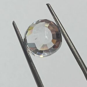 Mantrit (Energized) White Zircon Transparent Stone & Lab Certified 9 Carat - Image 2