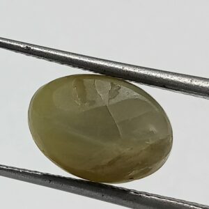 Mantrit (Energized) Cat’s Eye Stone (Lehsunia) & Lab- Certified Gemstone – 6.60 Carat - Image 2