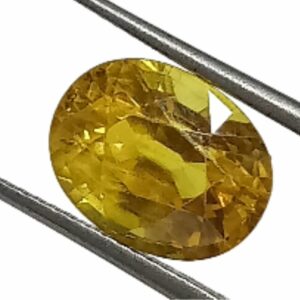 Abhimantrit Yellow Sapphire (Pukhraj)  6.25 Carat - Image 2