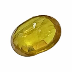 Mantrit (Energized) Yellow Sapphire (Pukhraj)  4.11 Carat - Image 1