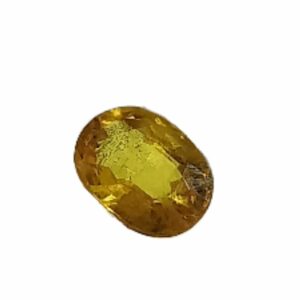 Mantrit (Energized) Yellow Sapphire (Pukhraj) 2.70 Carat Certified - Image 1