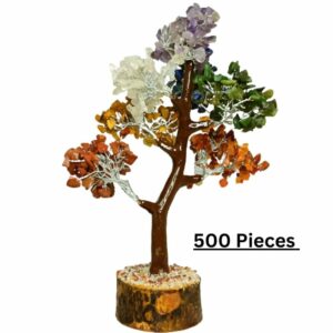Mantrit (Energized) Seven Chakra Tree - Multicolour Stones Certified - Image 2