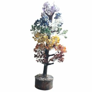 Mantrit (Energized) Big Seven Chakra Tree - 1000 Pieces Multicolour Stones Certified - Image 3