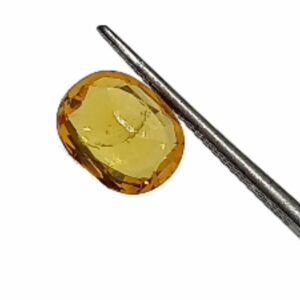 Mantrit (Energized) Yellow Sapphire (Pukhraj) 2.60 Carat Certified - Image 3