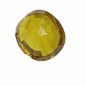 Mantrit (Energized) Yellow Sapphire (Pukhraj) 5.85 Carat Certified - Image 2