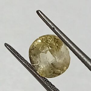 Mantrit (Energized) Yellow Sapphire (Pukhraj) 3.00 Carat Certified - Image 1