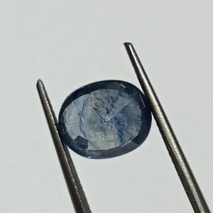 (Energized) Blue Sapphire (Neelam Stone) Lab-Certified 5 Carat - Image 3