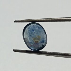 (Energized) Blue Sapphire (Neelam Stone) Lab-Certified 4.78 Carat - Image 3