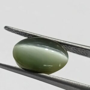 Mantrit (Energized) Cat’s Eye Stone (Lehsunia) & Lab- Certified Gemstone – 4.60 Carat - Image 3