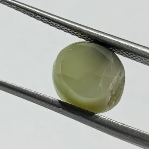 Mantrit (Energized) Cat’s Eye Stone (Lehsunia) & Lab- Certified Gemstone – 6.19 Carat - Image 2