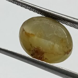 Mantrit (Energized) Cat’s Eye Stone (Lehsunia) & Lab- Certified Gemstone – 7.33 Carat - Image 2