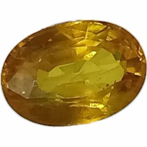 Mantrit (Energized) Yellow Sapphire (Pukhraj)  4.11 Carat - Image 2
