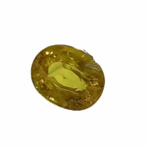 Mantrit (Energized) Yellow Sapphire (Pukhraj) 4.35 Carat Certified - Image 2