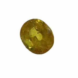 Mantrit (Energized) Yellow Sapphire (Pukhraj) 6.85 Carat Certified - Image 2