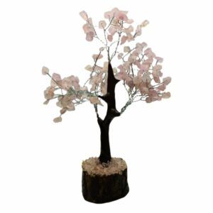 Mantrit (Energized) Rose Quartz Tree - 150 Pieces Stones Certified - Image 4