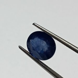 (Energized) Blue Sapphire (Neelam Stone) Lab-Certified 4.41 Carat - Image 3