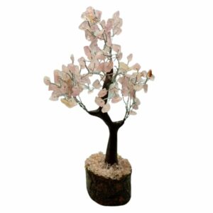 Mantrit (Energized) Rose Quartz Tree - 150 Pieces Stones Certified - Image 1