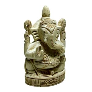 Mantrit (Energized) Shriparni Wooden Shriparni Ganesh Ji 3 Inch & 4 Inch - Image 4