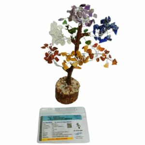 Mantrit (Energized) Seven Chakra Tree - Multicolour Stones Certified - Image 6