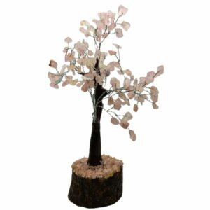 Mantrit (Energized) Rose Quartz Tree - 150 Pieces Stones Certified - Image 5