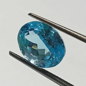 Authentic Certified Blue Topaz Stone Natural & Original Stone- 10.60 carat - Image 1