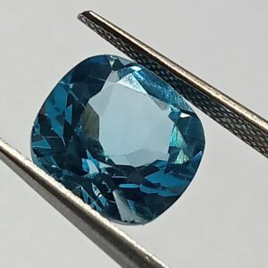 Authentic Certified Blue Topaz Stone Natural & Original Stone- 9.17 carat - Image 2