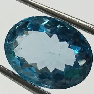Authentic Certified Blue Topaz Stone Natural & Original Stone- 8.31 carat - Image 1