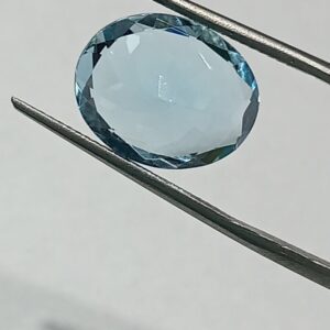 Authentic Certified Blue Topaz Stone Natural & Original Stone- 9.50 carat - Image 2
