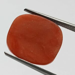 Mantrit (Energized) Authentic Original Red Coral Stone With Lab-Certified 3.04 Carat - Image 2