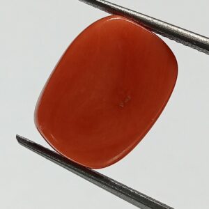 Mantrit (Energized) Authentic Original Red Coral Stone With Lab-Certified 11.55 Carat - Image 3