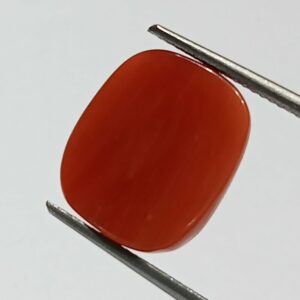 Abhimantrit Authentic Original Red Coral Stone With Lab-Certified 13.99 Carat - Image 3