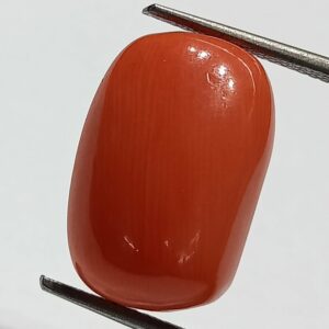 Mantrit (Energized) Authentic Original Red Coral Stone With Lab-Certified 13.34 Carat - Image 2