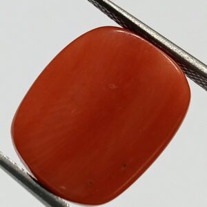 Mantrit (Energized) Authentic Original Red Coral Stone With Lab-Certified 11.70 Carat - Image 2