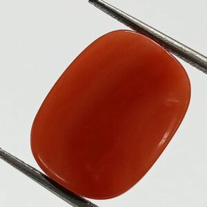 Mantrit (Energized) Authentic Original Red Coral Stone With Lab-Certified 10.93 Carat - Image 2