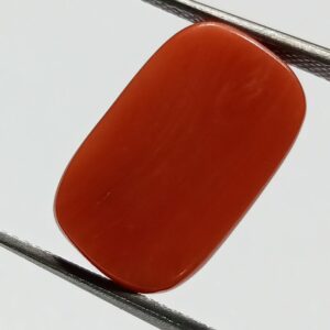 Mantrit (Energized) Authentic Original Red Coral Stone With Lab-Certified 12.21 Carat - Image 2