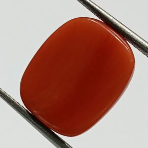 Mantrit (Energized) Authentic Original Red Coral Stone With Lab-Certified 15.00 Carat - Image 2