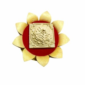 Mantrit (Energized) Shriparni shreeyantra 2 Inch & Singhasan 3 Inch - Combo - Image 4