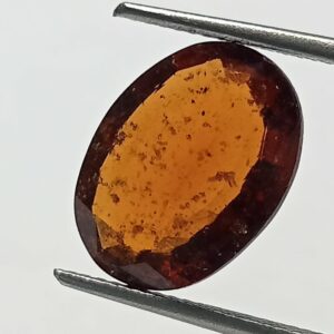 Mantrit (Energized) Original Hessonite Gomed Garnet - 6.50 Carat - Image 1