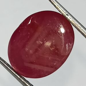 Mantrit (Energized) Original, Authentic Star Ruby 5.36 Cart With Lab Certified - Image 2