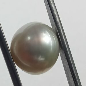 Mantrit (Energized) Authentic South Sea Pearl (Moti) Stone 8.74 Carat & Certified - Image 2
