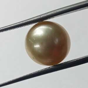 Mantrit (Energized) Natural Yellow (Golden) Pearl (Moti) Stone - 9.08 Carat - Image 3